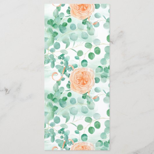 ユーカリエレガントプスグリーンリーピーチフローラ メニュー (裏面)