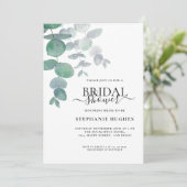 ユーカリエレガントプスグリーンリーブライダルシャワー 招待状 (スタンド正面)