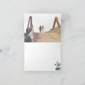 ユーカリエレガントプス写真折り畳みサンキューカード サンキューカード (内部)