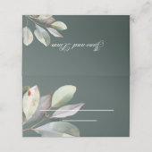 ユーカリエレガントプス折り座席表 プレイスカード (外部開封)