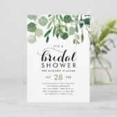 ユーカリエレガントプス緑化ブライダルシャワー 招待状 (スタンド正面)