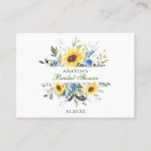 ユーカリエレガントプタスはゲームのカードの数を推測キス 名刺 (裏面)