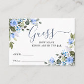 ユーカリエレガントプタスはゲームカードの数を推測 名刺 (正面)