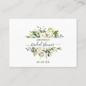 ユーカリエレガントプタスはゲームカードの数を推測 名刺 (裏面)