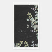 ユーカリエレガントプタスイニシャルブラック (正面)