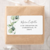 ユーカリエレガントプタスキンセアニェラ住所 ラベル (インサイチュ)