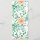 ユーカリエレガントプタスグリーンピーチフローラチェアサイン メニュー (裏面)