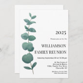 ユーカリエレガントプタスファミリー懇親会 招待状 (正面/裏面)