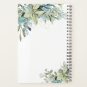 ユーカリエレガントプタスボタニカルグリーンレシピ ノートブック (裏面)