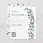 ユーカリエレガントプタス詳細 エンクロージャーカード (正面/裏面)