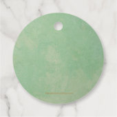 ユーカリエレガントプタス《キリスト教》洗礼式や命名式 フェイバータグ (裏面)