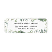 ユーカリエレガントプタス ラベル (正面)