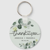 ユーカリエレガントプトゥスありがとう結婚とう キーホルダー (正面)