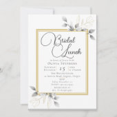 ユーカリエレガントプトゥスウィンターブライダルシャワーランチ 招待状 (正面)