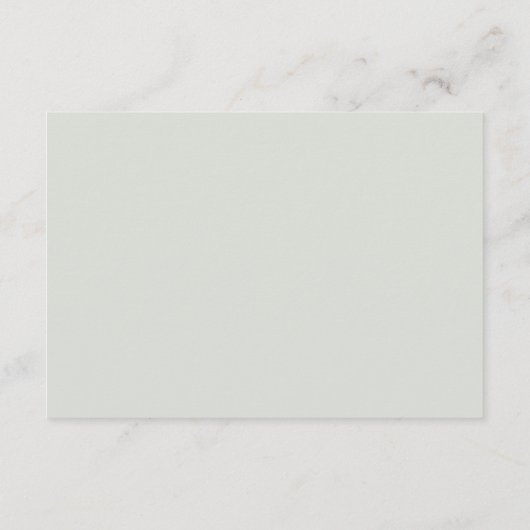 ユーカリエレガントプトゥスウェディングレセプション エンクロージャーカード (裏面)