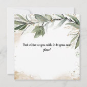 ユーカリエレガントプトゥスニューホーム引っ越し祝いパーティーカード サンキューカード (裏面)