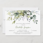 ユーカリエレガントプトゥスブライダルシャワー 招待状 (正面)