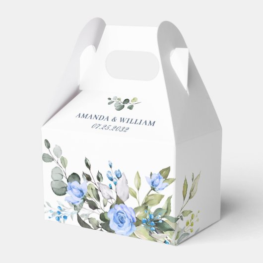 ユーカリエレガントプトゥスブルーバラズグ結婚レナリー フェイバーボックス (正面サイド)