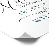 ユーカリエレガントプトゥスブルーバラリハーサルディナー ポスター (角)