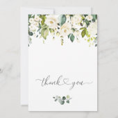 ユーカリエレガントプトゥスホワイトローズブライダルブランチ 招待状 (裏面)