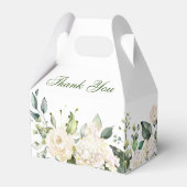 ユーカリエレガントプトゥスホワイト赤面アジサイ フェイバーボックス (正面サイド)