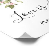 ユーカリエレガントプトゥス愛は甘い結婚しるし ポスター (角)