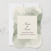 ユーカリエレガントプトゥス水彩「日付を保存」カード セーブザデート (裏面)