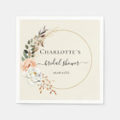 ユーカリエレガントプトゥス花 スタンダードカクテルナプキン (正面)