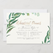 ユーカリエレガントプトゥスLvsリハーサル・ディナー 招待状 (正面)