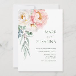 ユーカリエレガントプニー結婚式招待状 招待状