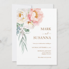 ユーカリエレガントプニー結婚式招待状 招待状