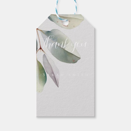 ユーカリエレガントプ葉ス ギフトタグ (正面)