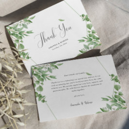 ユーカリエレガントプ葉ス サンキューカード