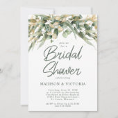 ユーカリエレガントプ離れLGBTQブライダルシャワーインビ 招待状 (正面)