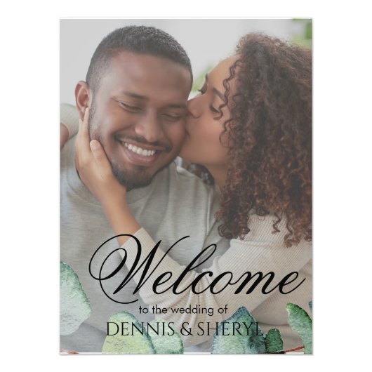 ユーカリエレガントボタニッ結婚クのカスタム写真 フォトプリント            (正面)