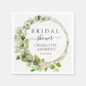 ユーカリエレガントモダン,ユーカリ スタンダードカクテルナプキン (正面)