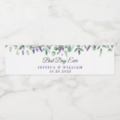 ユーカリエレガントラベンダーデ最高のィーイエバー ペットボトルラベル (シングルラベル)