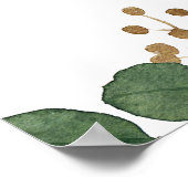 ユーカリエレガントリハーサルディナーウェルカム ポスター (角)