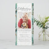 ユーカリエレガント写真葬儀デジタルエビテ 招待状 (スタンド正面)