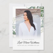 ユーカリエレガント悔やみや弔慰葬儀 サンキューカード (正面)