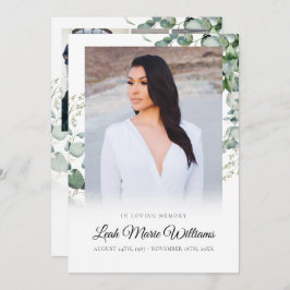 ユーカリエレガント悔やみや弔慰葬儀 サンキューカード