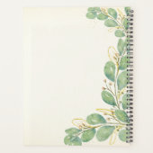 ユーカリエレガント素朴ス葉の家族食 プランナー手帳 (裏面)