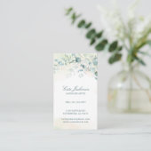 ユーカリエレガント素朴ー植栽 名刺 (スタンド正面)