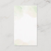 ユーカリエレガント素朴ー植栽 名刺 (裏面)