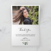 ユーカリエレガント2世の緑の卒業 サンキューカード (内部)