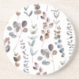 ユーカリカラフルプトゥス水彩色 コースター