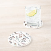 ユーカリカラフルプトゥス水彩色 コースター (側面)