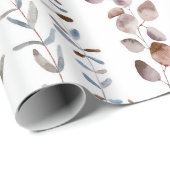 ユーカリカラフルプトゥス水彩色 ラッピングペーパー (ロールコーナー)