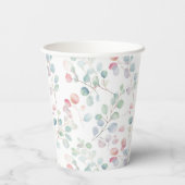 ユーカリカラフルプトゥス葉紙カップ 紙コップ (裏面)