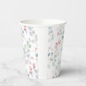 ユーカリカラフルプトゥス葉紙カップ 紙コップ (左)